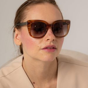 Leticia Tartaruga amadeirado haste verde