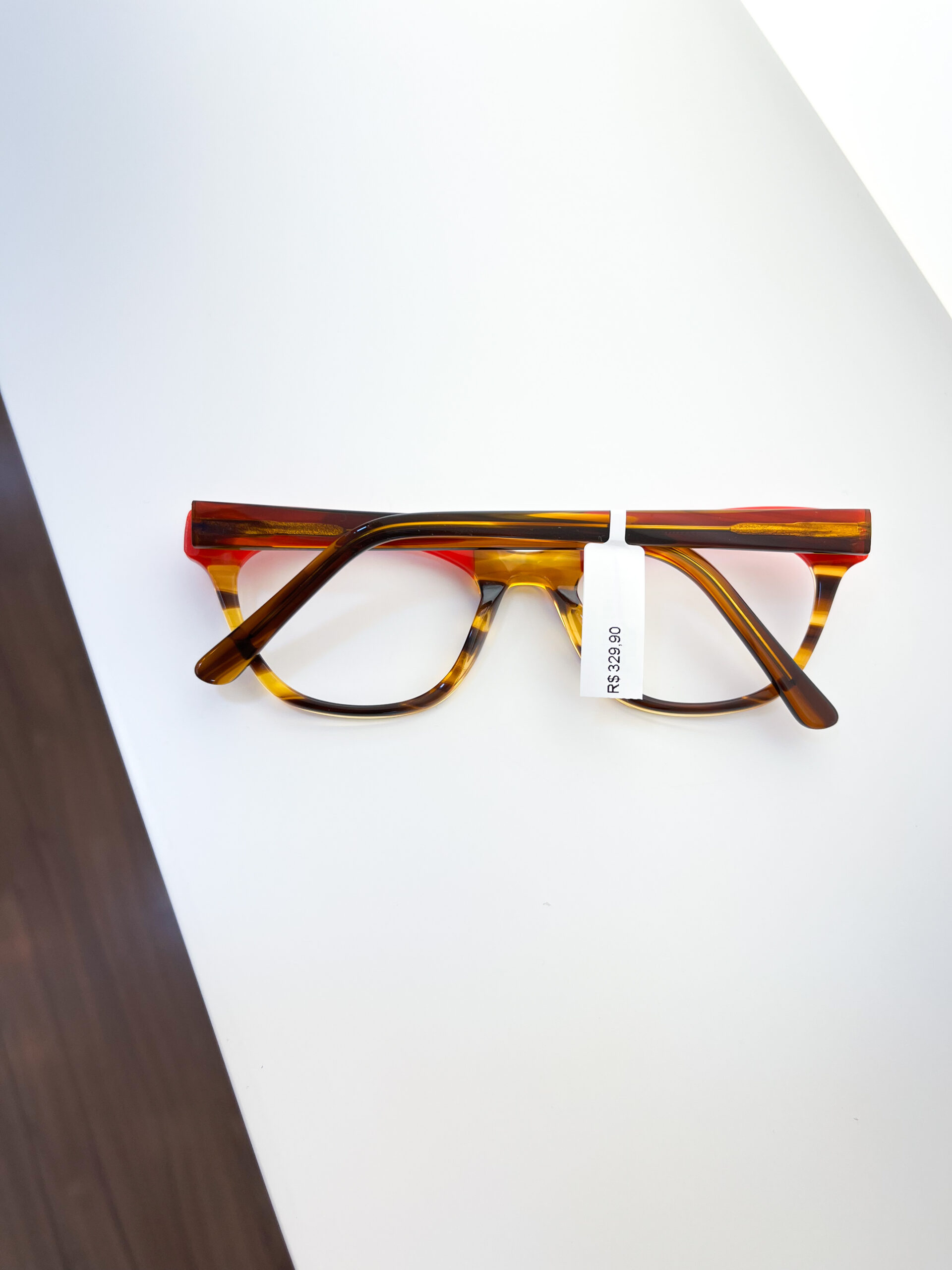 Óculos Receituário gatinho tartaruga/laranja - Imagem 2