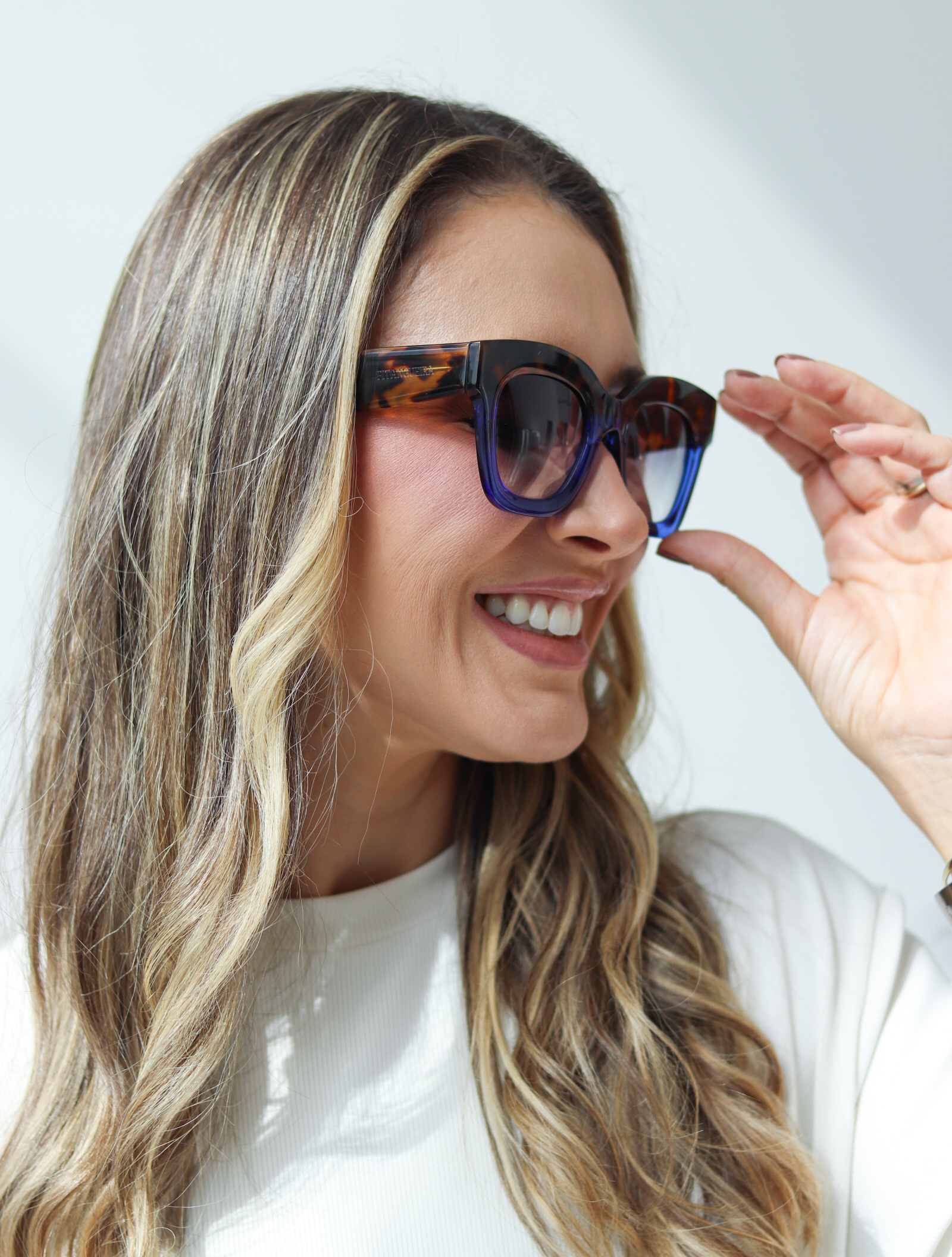 Martina Bicolor Azul/tartaruga - Imagem 4