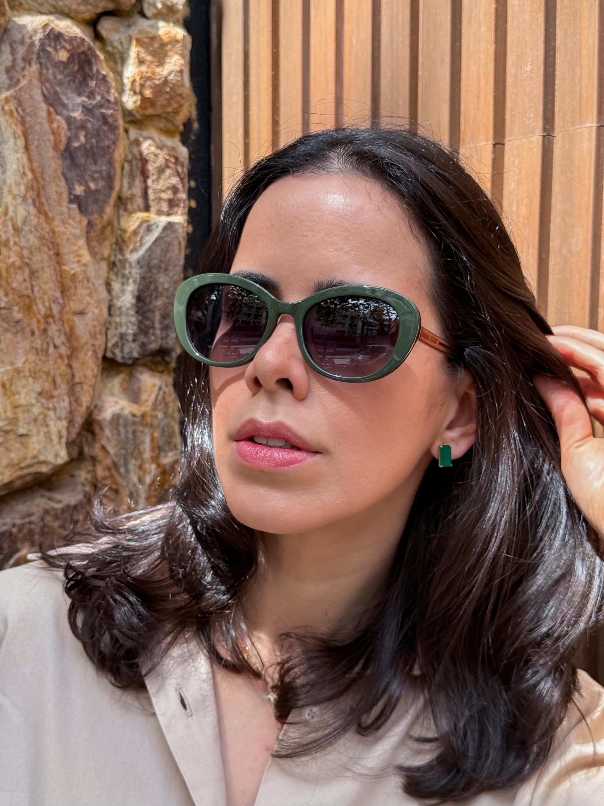 Clarissa verde/caramelo - Imagem 7