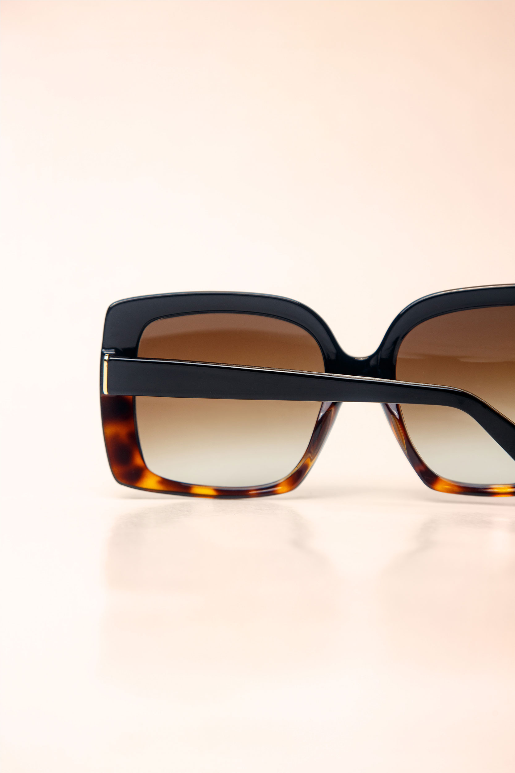 Rita Bicolor Preto/Tartaruga - Imagem 3