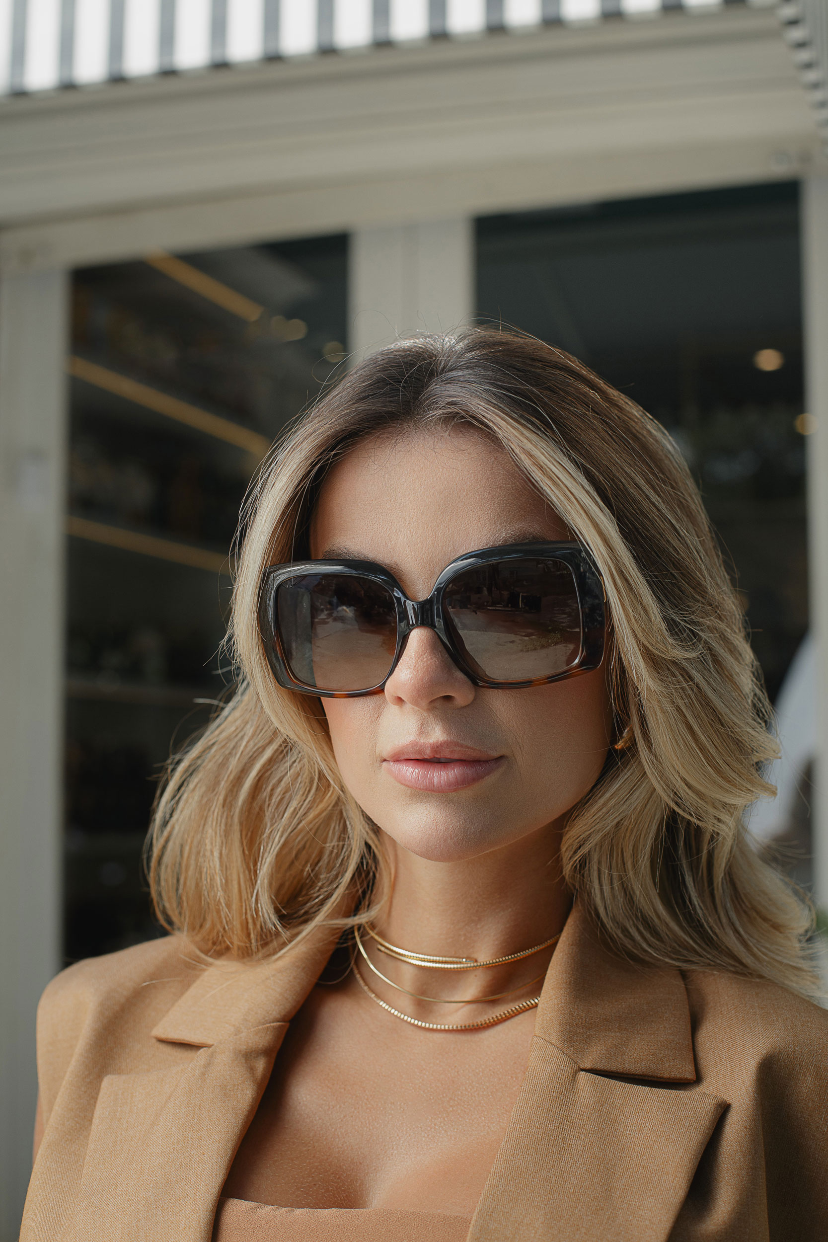 Rita Bicolor Preto/Tartaruga - Imagem 4