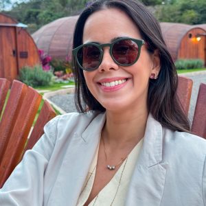 Catarina verde/caramelo