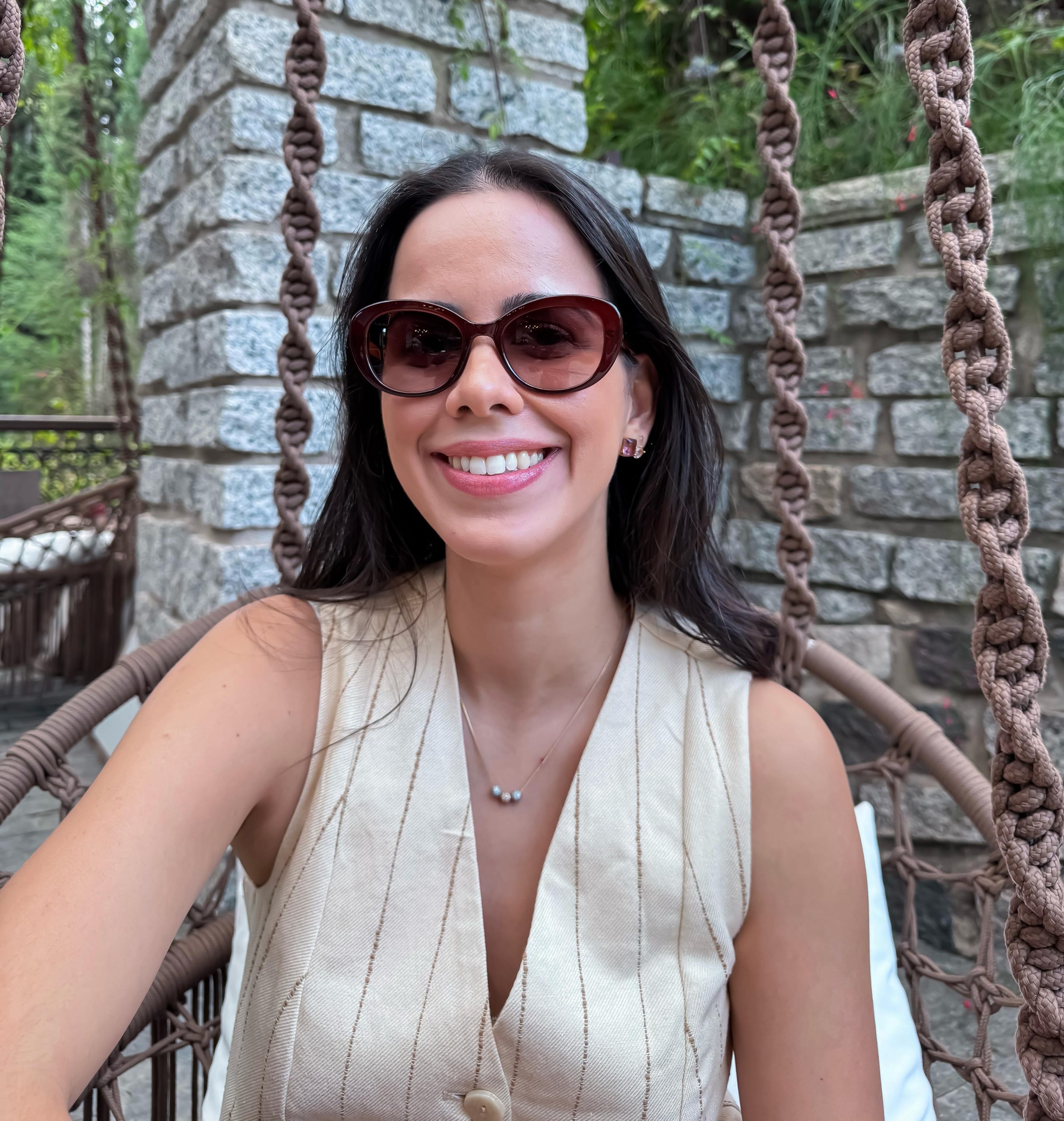 Clarissa Marrom/amarelo