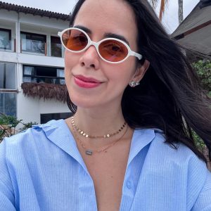 Jack branco lentes cosméticas