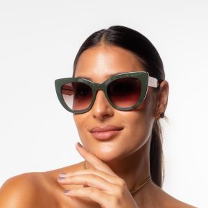 Sarah verde hastes caramelo